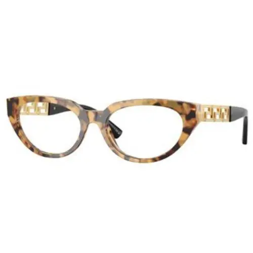 Versace VE 3383 Tortoise Brown Demo Lens 777 Eyeglasses