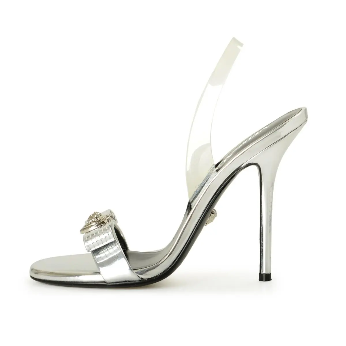 Versace shoes - Silver/Transparent (UPC: 8053609380266) 0