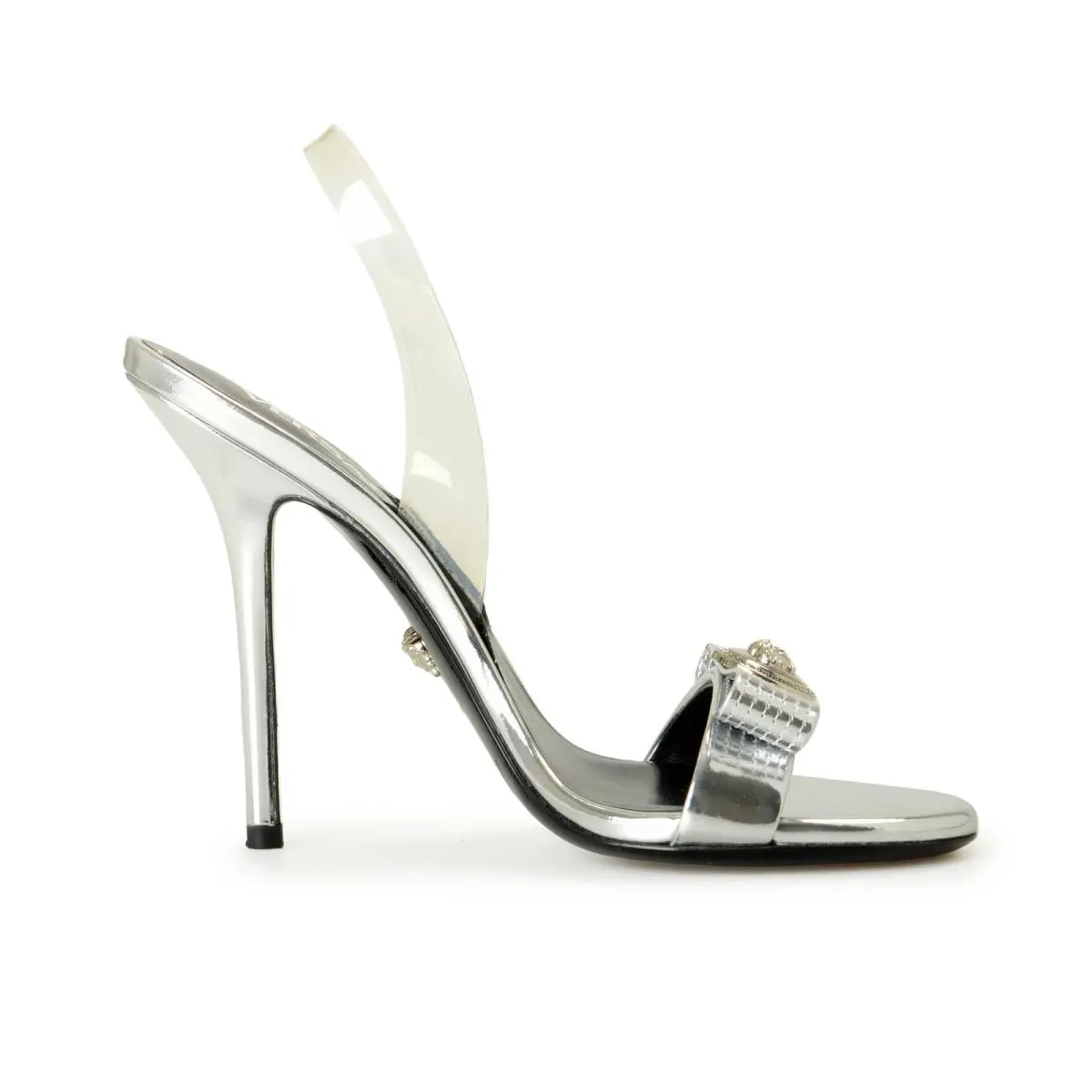 Versace shoes - Silver/Transparent (UPC: 8053609380266) 2