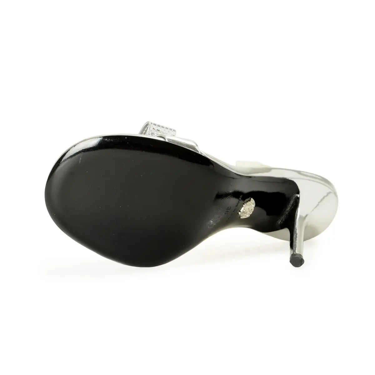 Versace shoes - Silver/Transparent (UPC: 8053609380266) 4