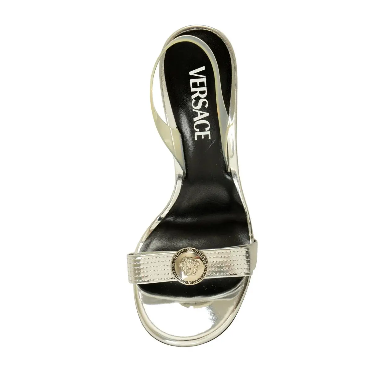 Versace shoes - Silver/Transparent (UPC: 8053609380266) 5