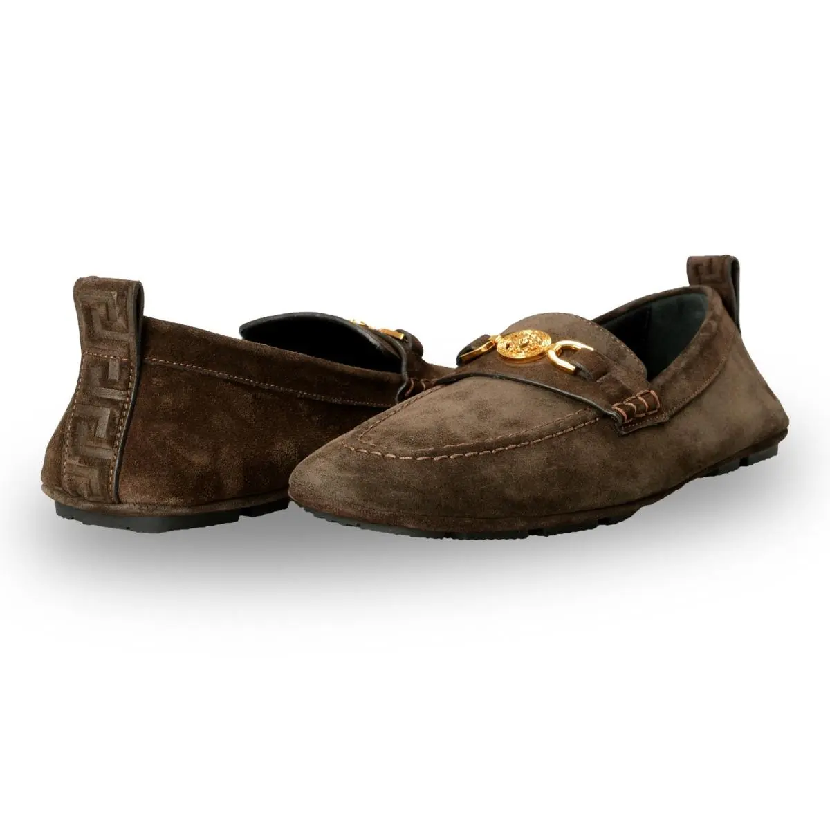 Versace shoes - Brown/Gold (UPC: 8053609604485) 6