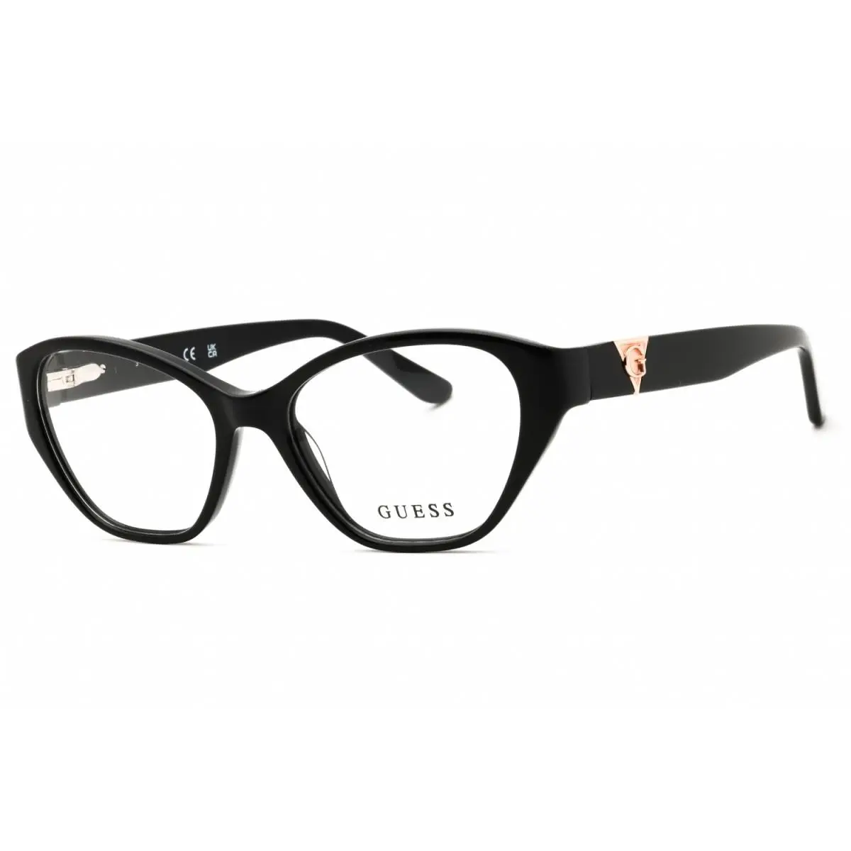 Guess GU50162 001 Shiny Black 51mm Eyeglasses
