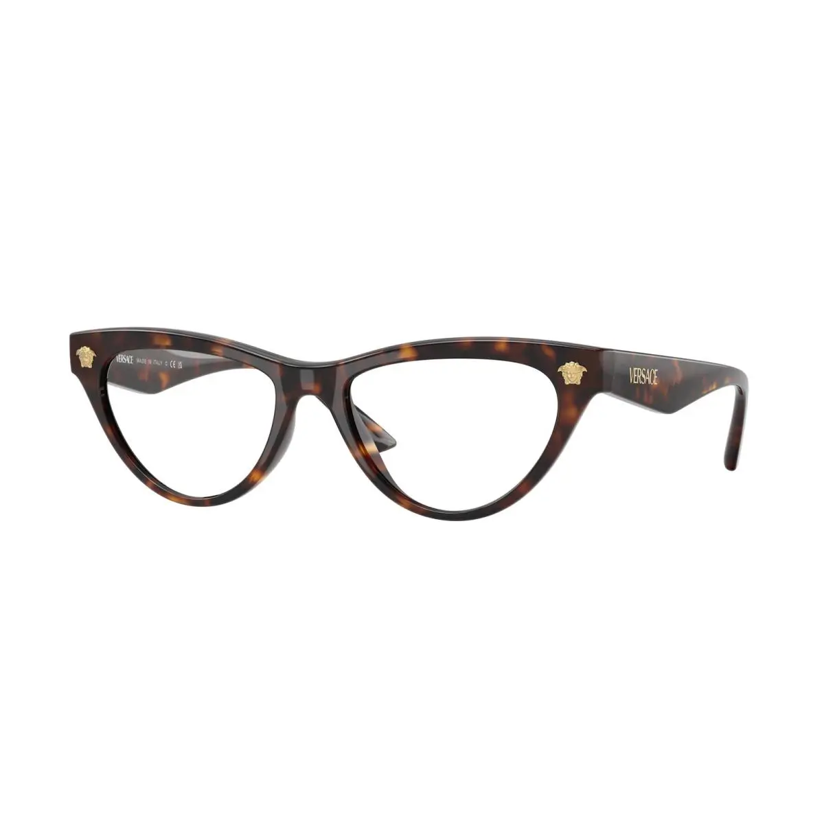 Versace VE 3364 U Havana Demo Lens 108 Eyeglasses