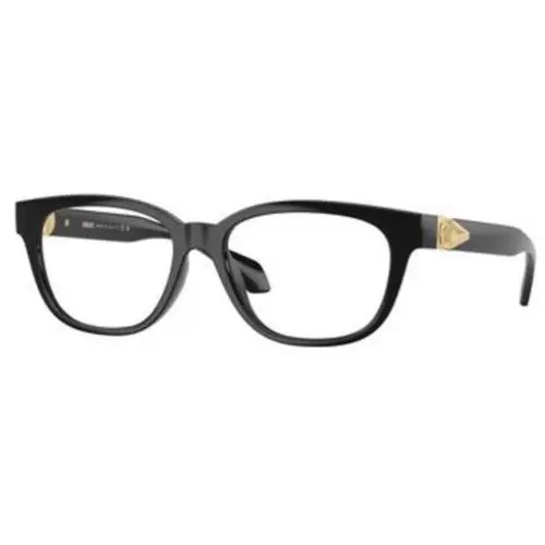 Versace VE 3376 U Black Demo Lens GB1 Eyeglasses