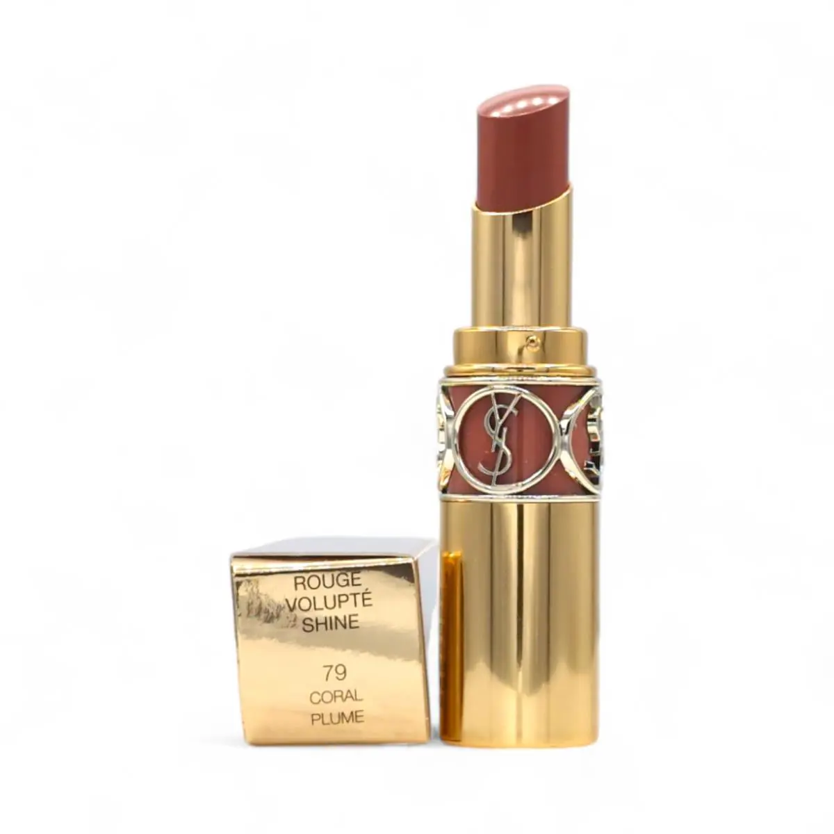 Rouge Volupte Shine Oil In Stick – Choose Shade 79 Coral Plume by Yves Saint Laurent