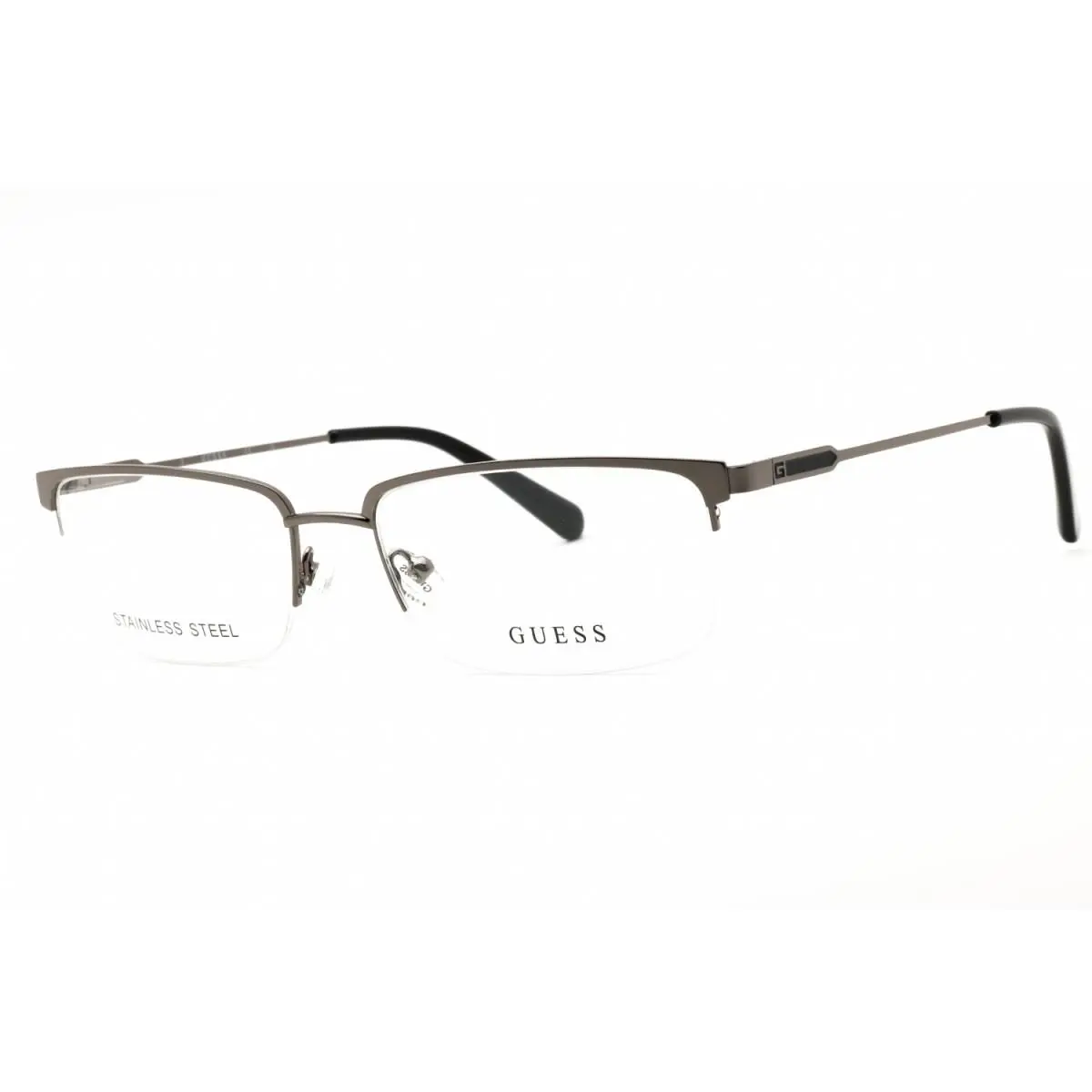 Guess GU50005 008 Shiny Gunmetal 56mm Eyeglasses