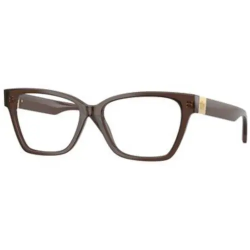 Versace VE 3382 Transparent Brown Demo Lens 5332 Eyeglasses