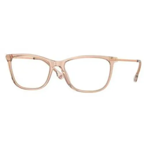 Versace VE 3274 B Transparent Brown Demo Lens 5215 Eyeglasses