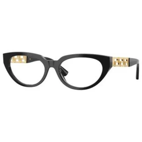 Versace VE 3383 Black Demo Lens GB1 Eyeglasses