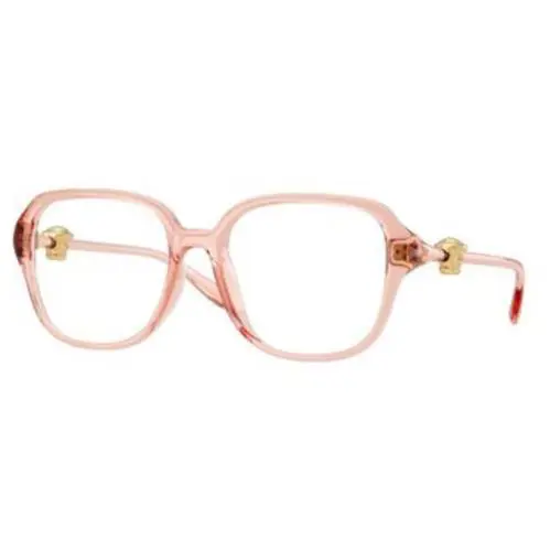 Versace VE 3386 D Transparent Pink Demo Lens 5533 Eyeglasses