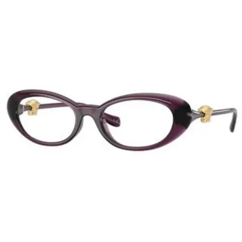 Versace VE 3381 U Opal Purple Demo Lens 5536 Eyeglasses