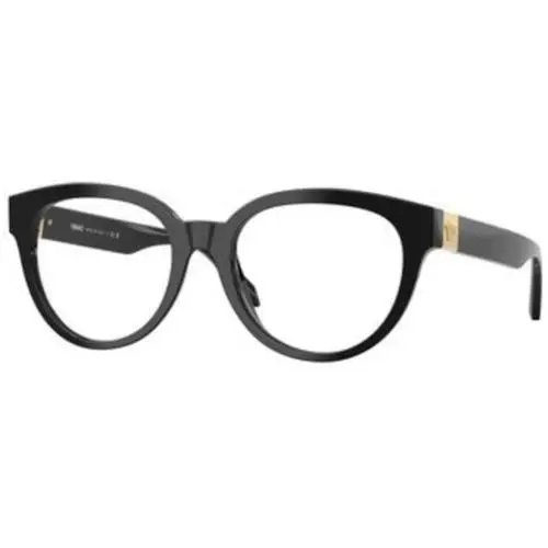 Versace VE 3384 Black Demo Lens GB1 Eyeglasses