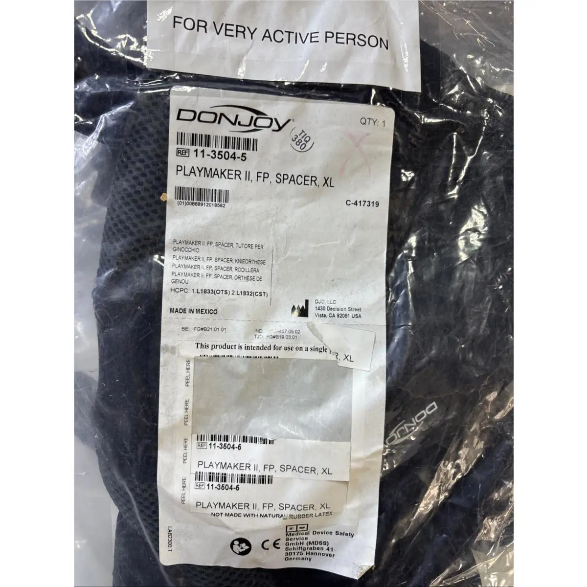 DonJoy  - Reaction 11-0215-4 - Reaction - 11-0215-4 - Gray 0
