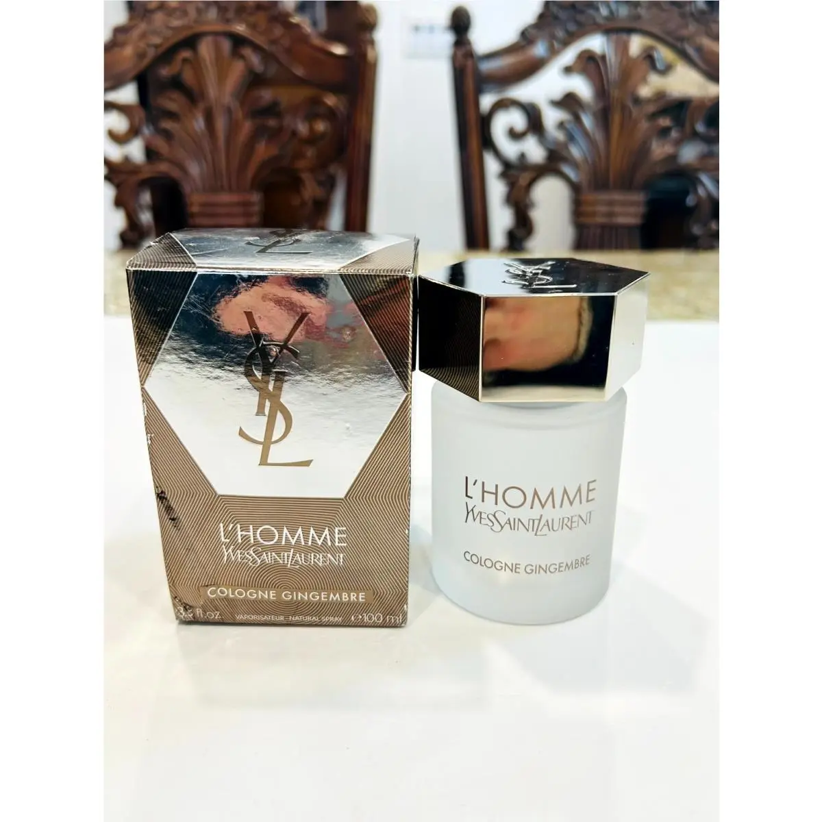 L`homme Cologne Gingembre Spray Men`s 3.3 oz 100ml Rare by Yves Saint Laurent