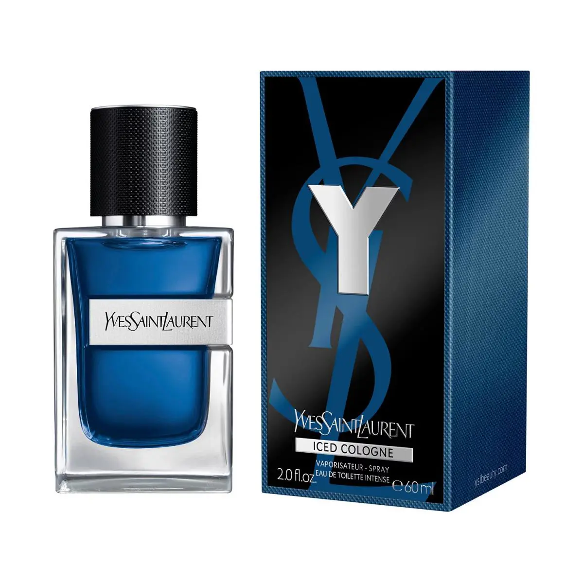 Y Iced Cologne by Yves Saint Laurent 2.0oz Edt Intense For Men Box