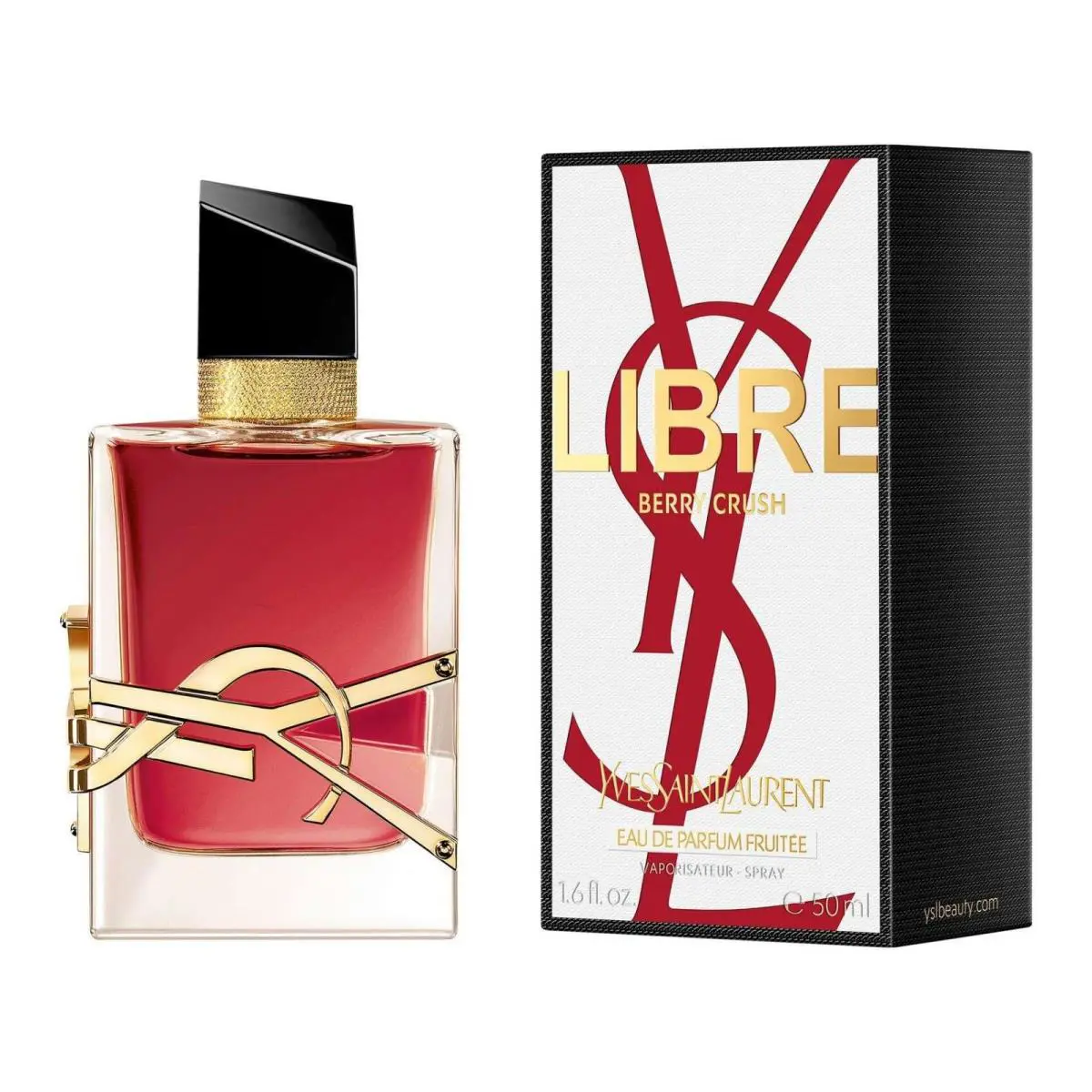Libre Berry Crush Yves Saint Laurent 1.6oz Eau De Parfum Fruitee Box