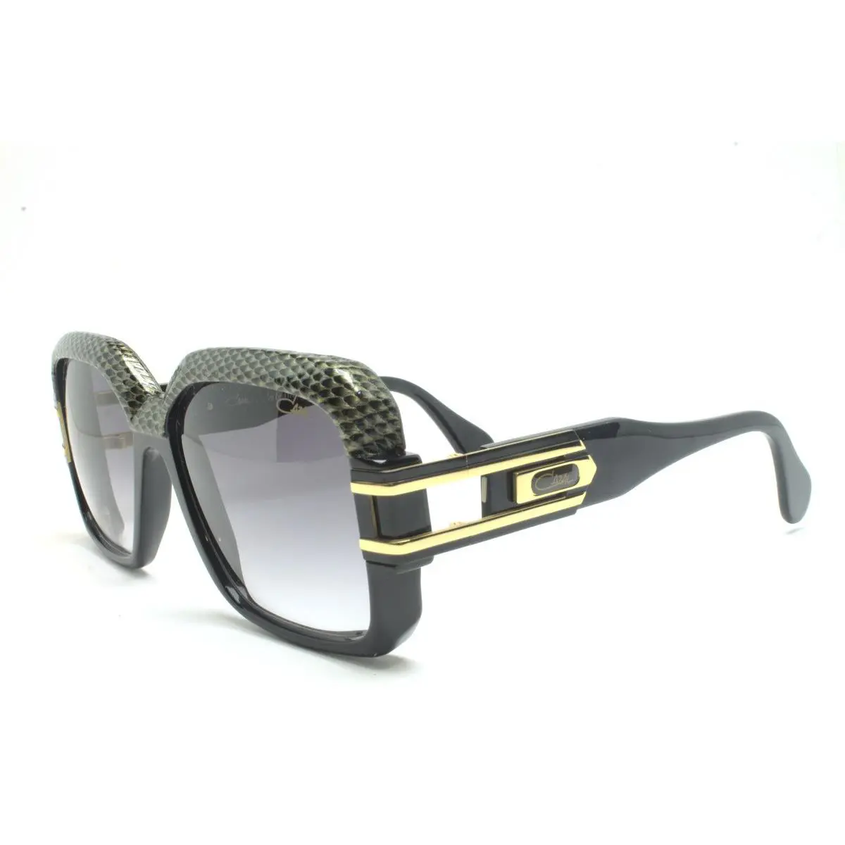 Cazal MOD.623/3 Half Leather Snake Skin Limited Edition COL.703 Sunglasses