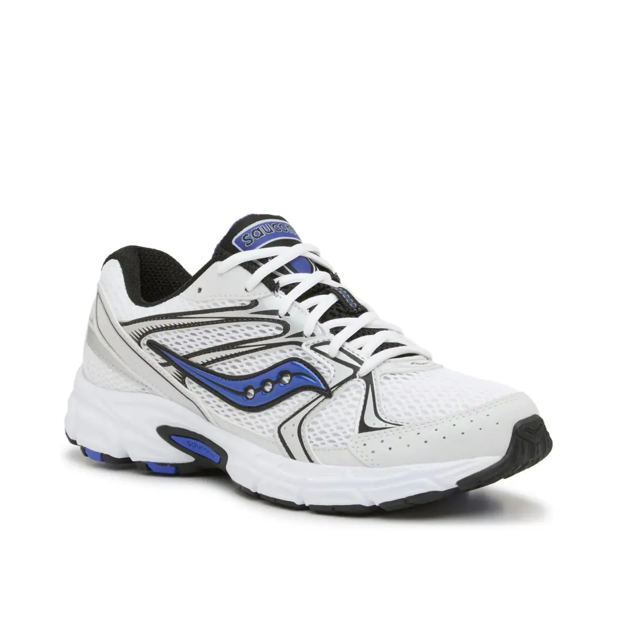 Man`s Athleisure Saucony Ride Millennium Sneaker - White/Blue