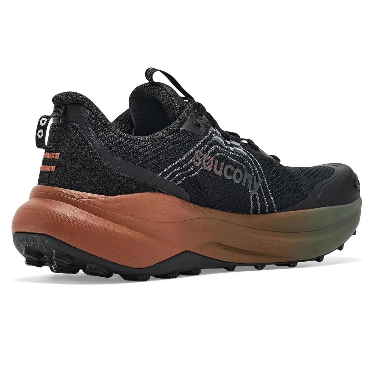 Saucony shoes - Black/Rust 8