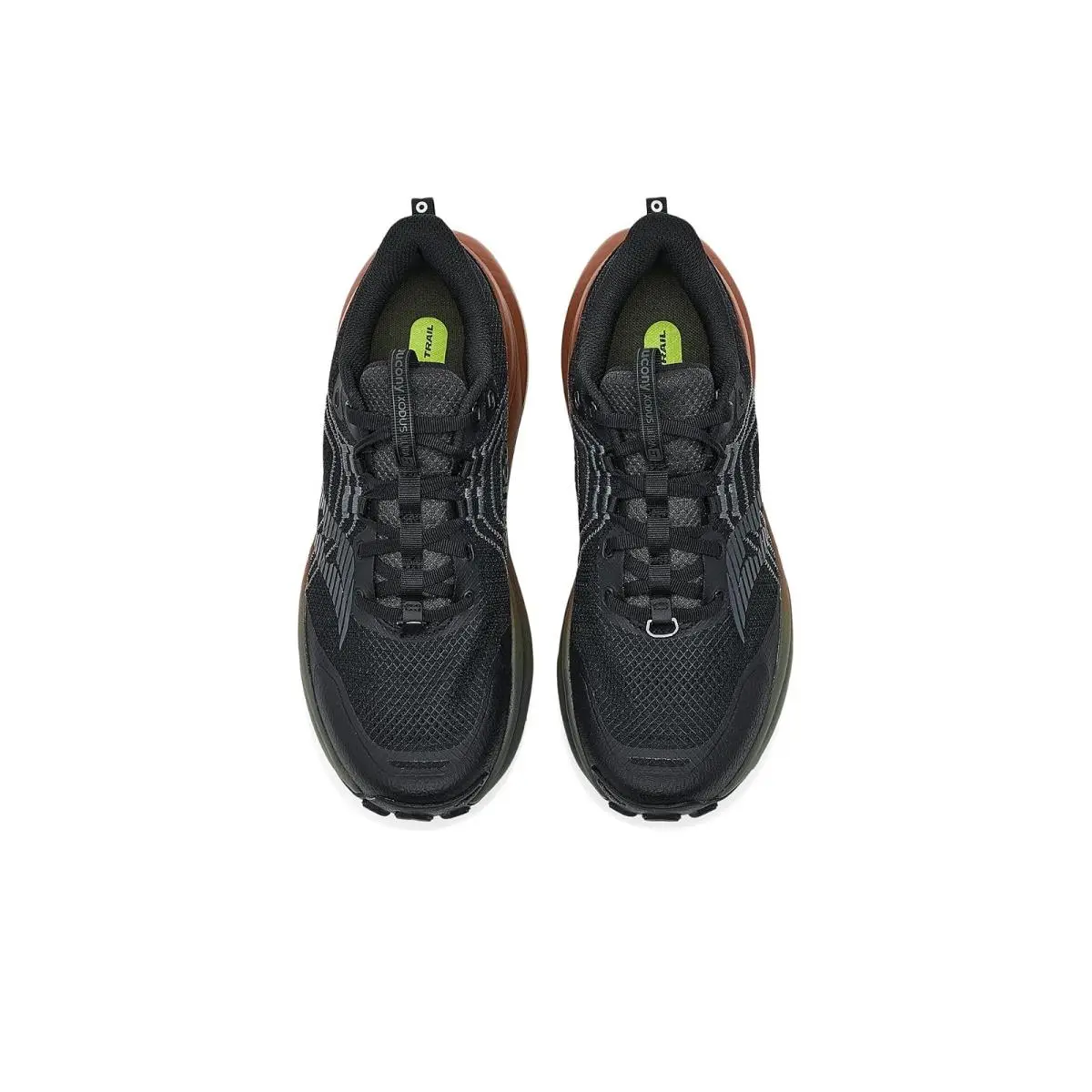 Saucony shoes - Black/Rust 7