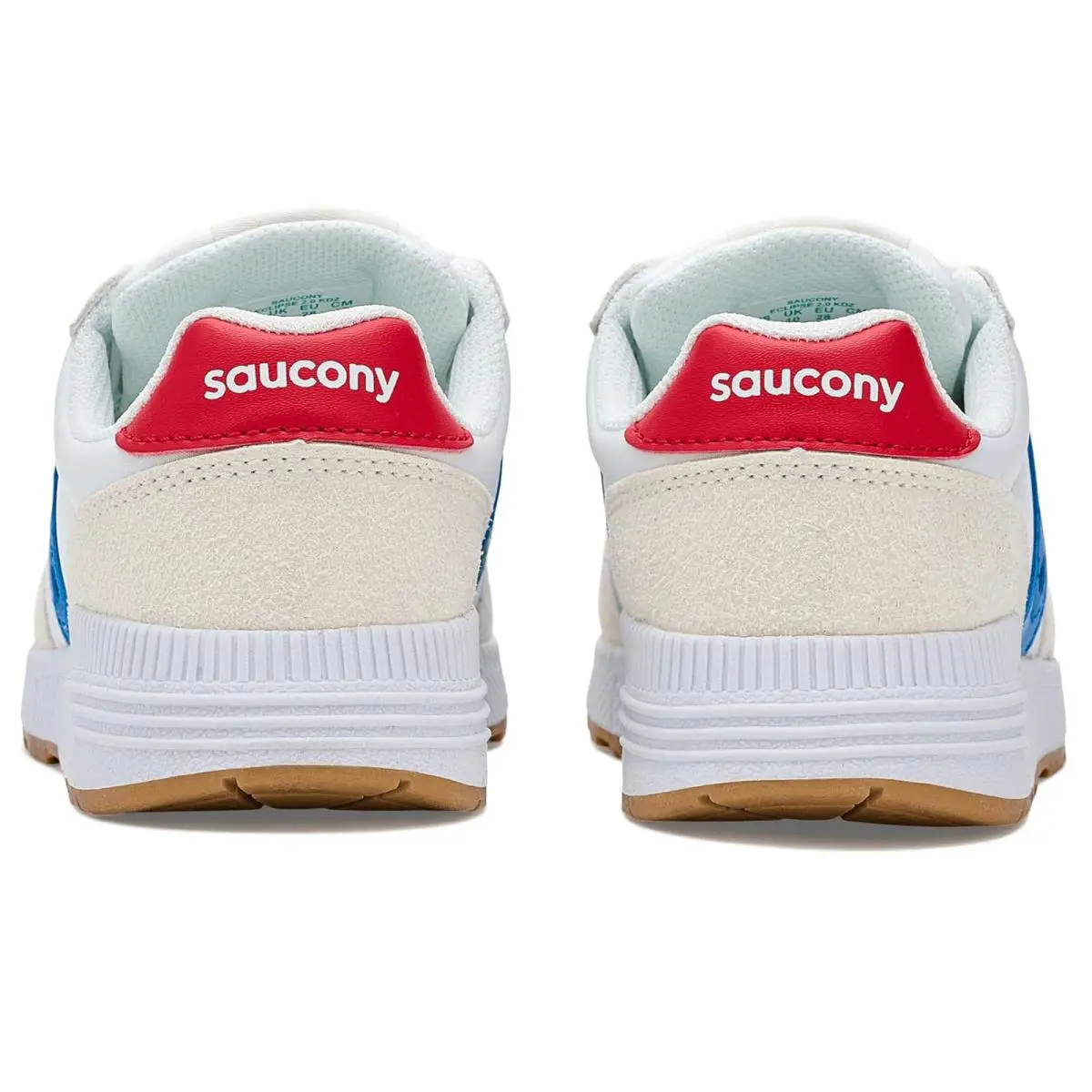 Saucony shoes - White/Royal 17