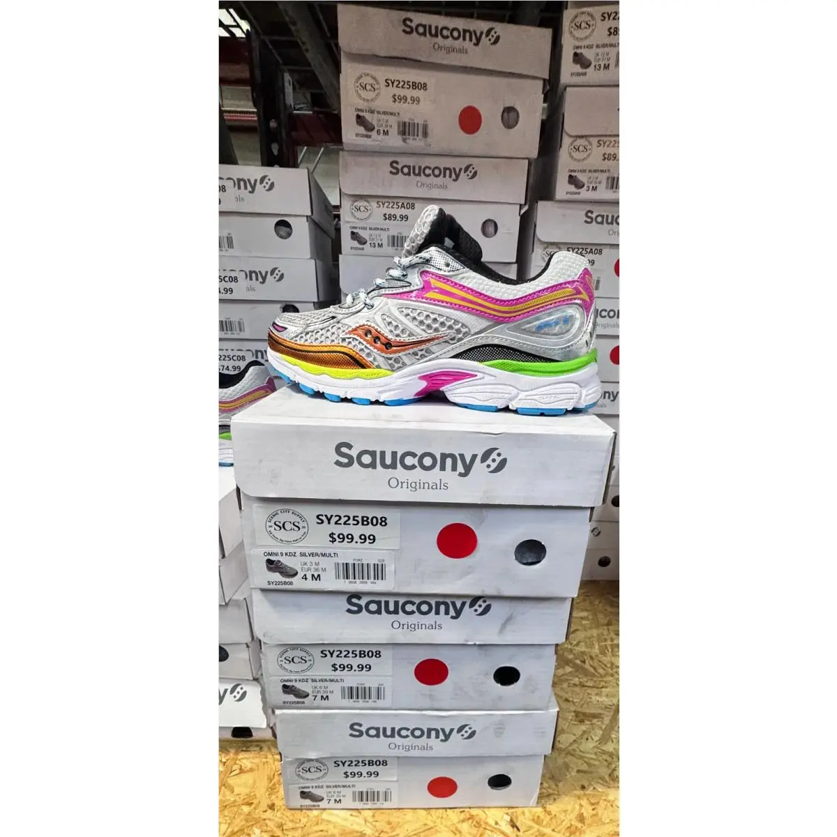 Saucony shoes - Kids Saucony Omni 9 KDZ SY225B08 9