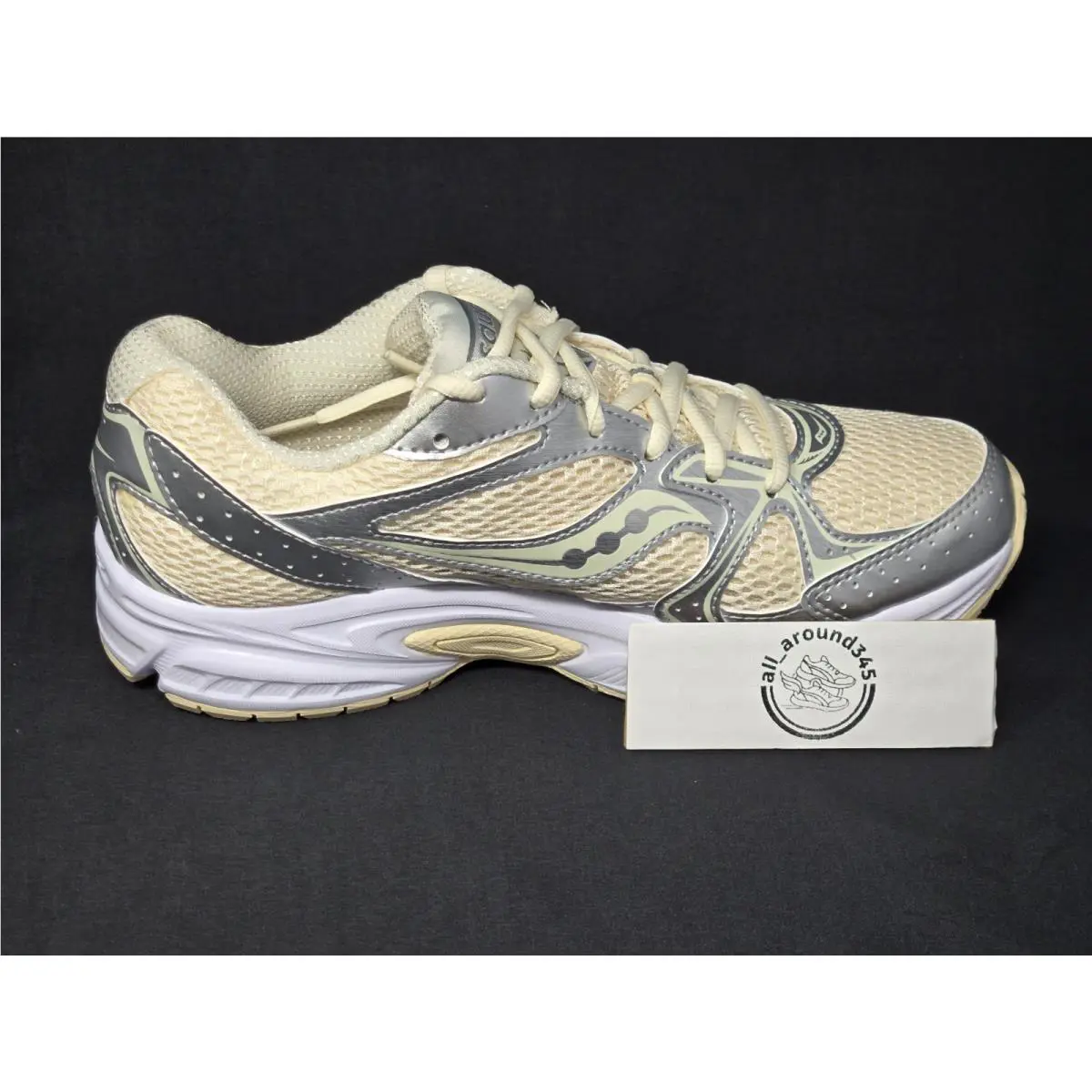 Saucony shoes - Saucony Ride Millennium - Ride Millennium - S60812-2 - Cream Silver 12