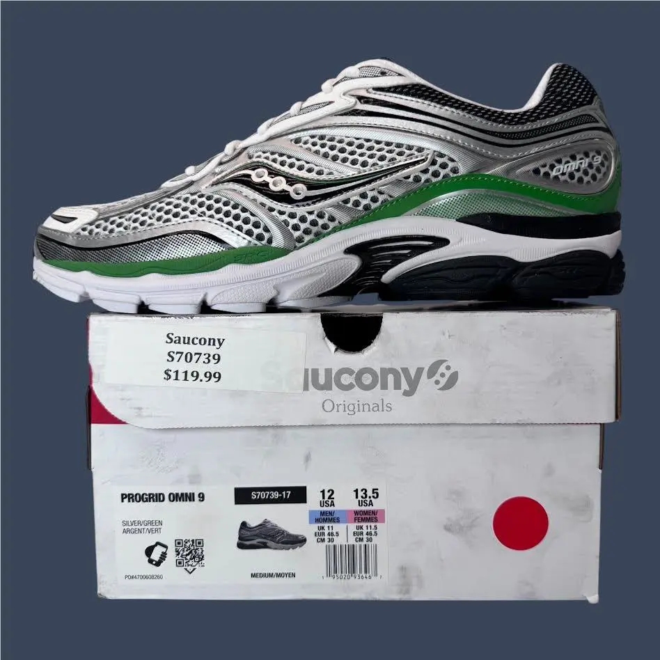 Saucony shoes - Saucony Omni 9 Silver/Green – S70739 7