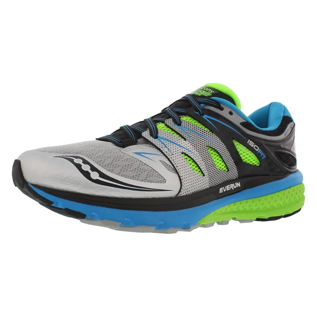 Saucony shoes - Blue/Slime/Silver, Main: Blue 0