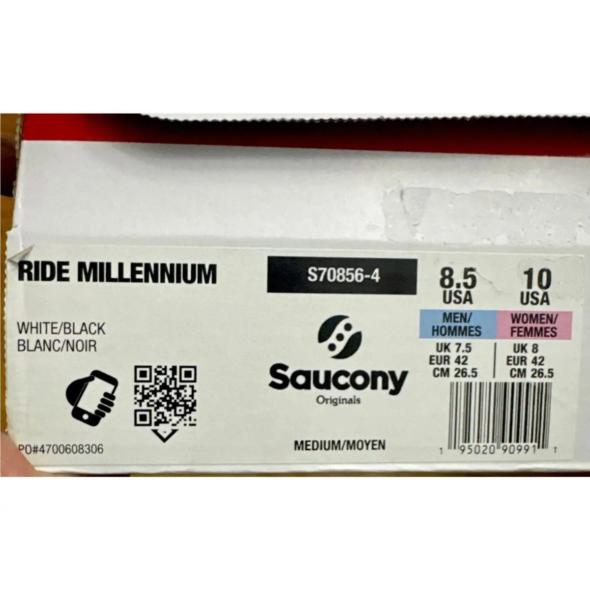 Saucony shoes - Saucony Grid Ride Millennium - Grid Ride Millennium - S70856-4 - White 3