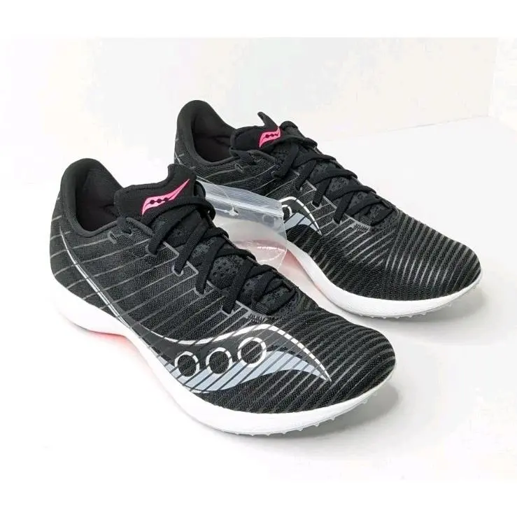 Saucony Velocity MP Spike Track Shoes Black Women`s 12