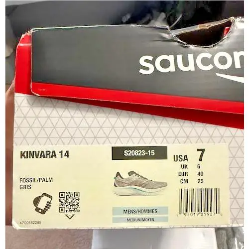 Saucony shoes - Kinvara 14 - Kinvara - Fossil/Palm (UPC: 195019019270) 5