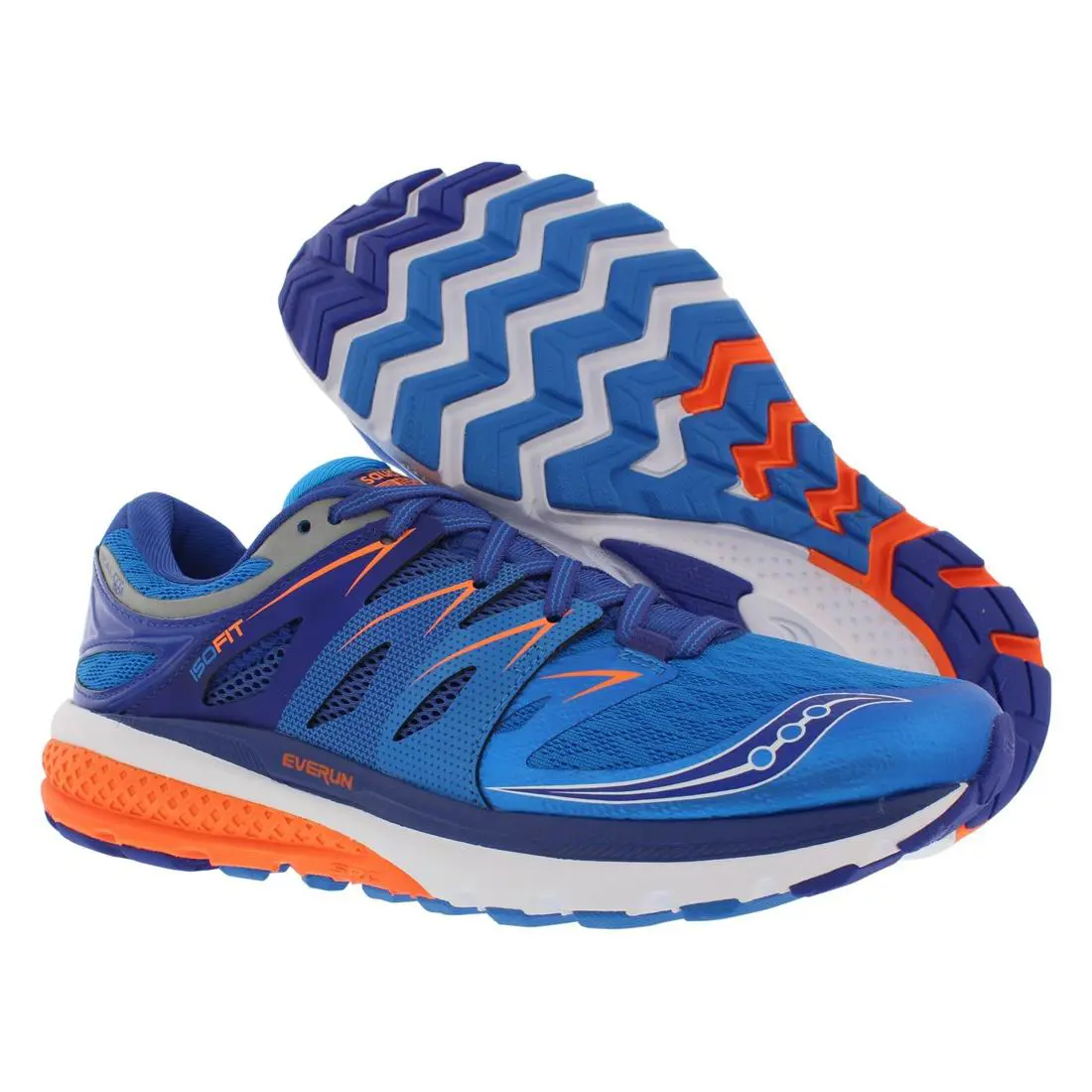 Saucony Zealot Iso 2 Mens Shoes Size 12 Color: Blue/orange - Blue, Main: Blue