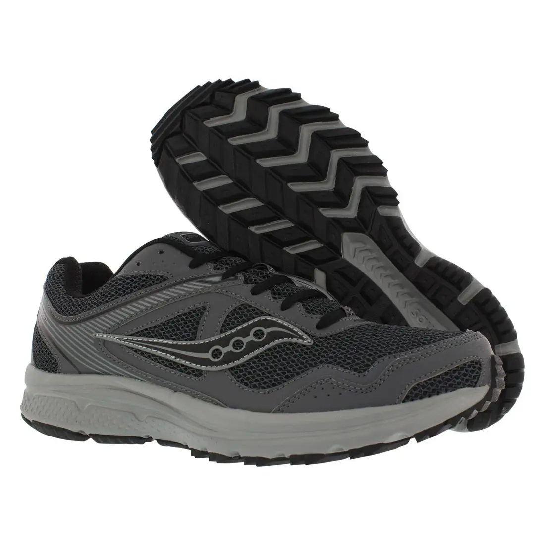 Saucony Cohesion Tr10 Mens Shoes Size 12.5 Color :grey/charcoal - Gray, Main: Grey