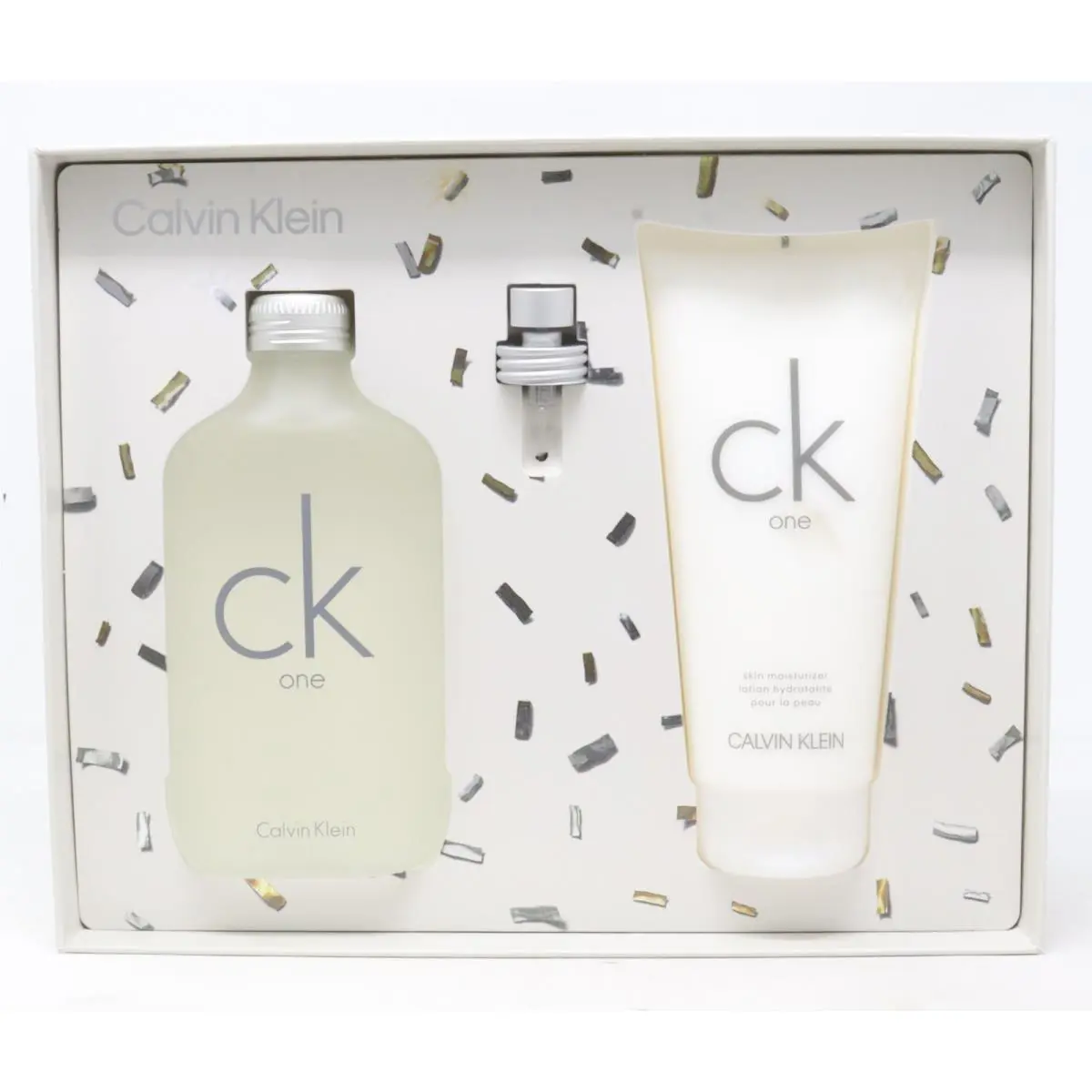 Calvin Klein One 2pc Gift Set For Unisex200ml Edt + 200ml Body Lotion