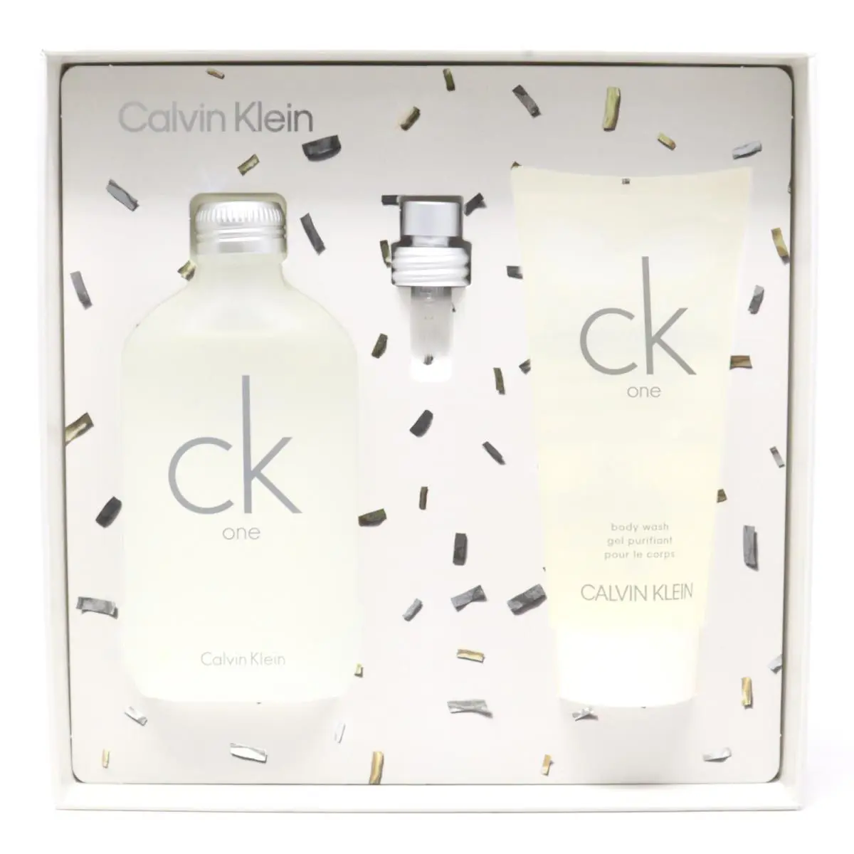 Calvin Klein CK One 2pc Gift Set For Unisex100ml Edt + 100ml Body Wash