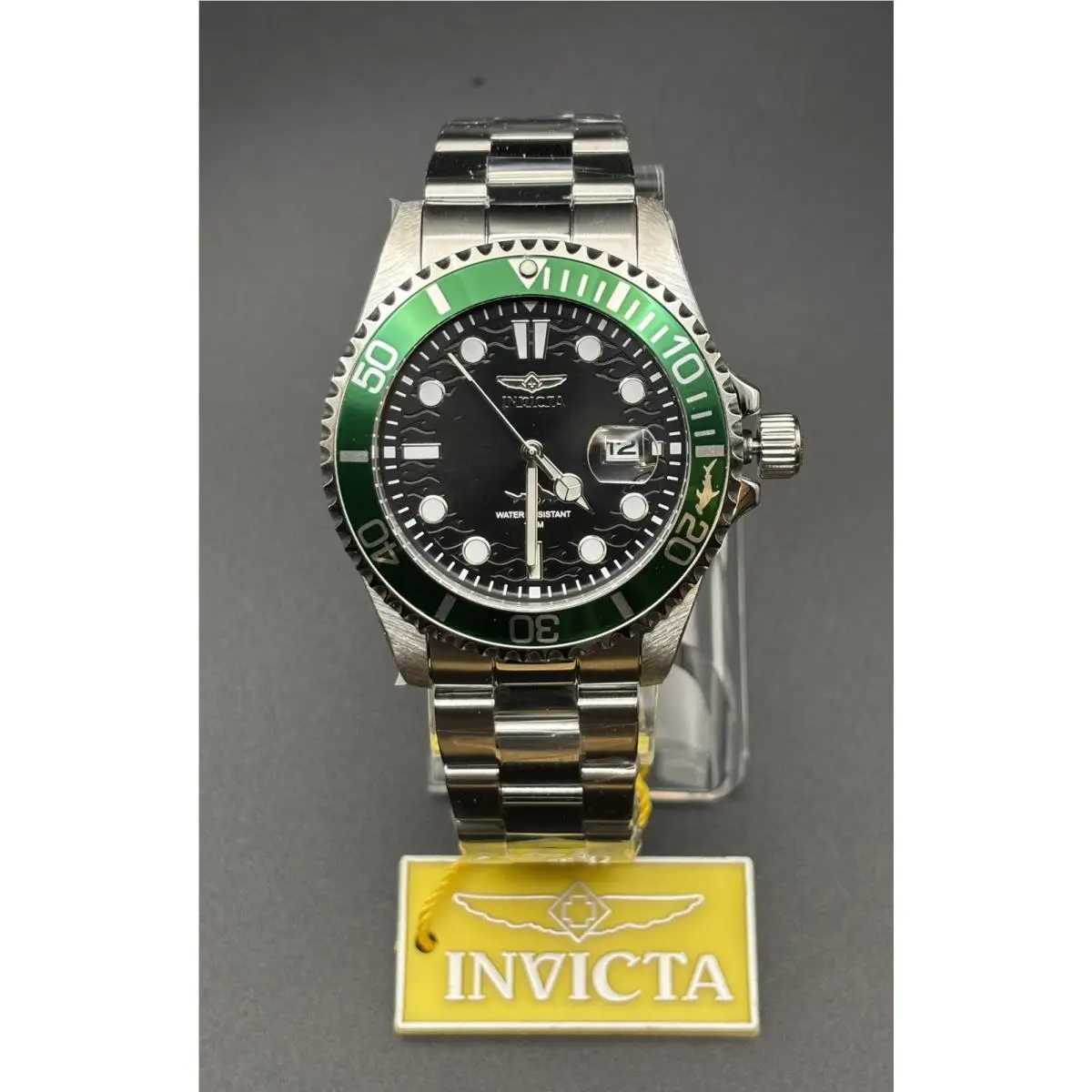 Pro Diver Selaxis Men`s Watch - 43mm Steel 50943 Screw Down Crown by Invicta