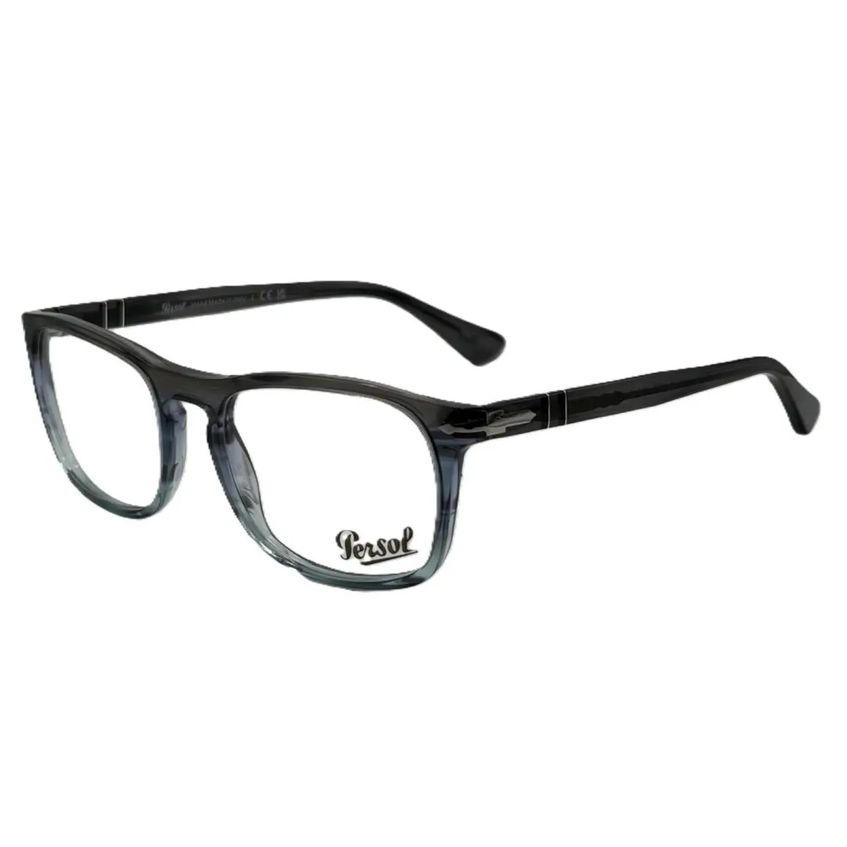 Persol PO3344-V 1205 Striped Grey Gradient Blue Unisex 54-19-145mm