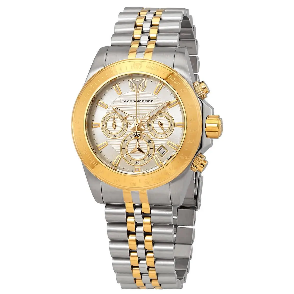 Technomarine Manta Ray Chronograph Silver Dial Men`s Watch TM-219020 by TechnoMarine