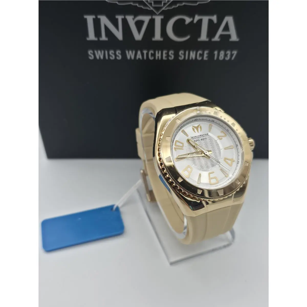 Technomarine X Invicta Lusso Mare Men`s Watch - 44mm Gold TM-225031