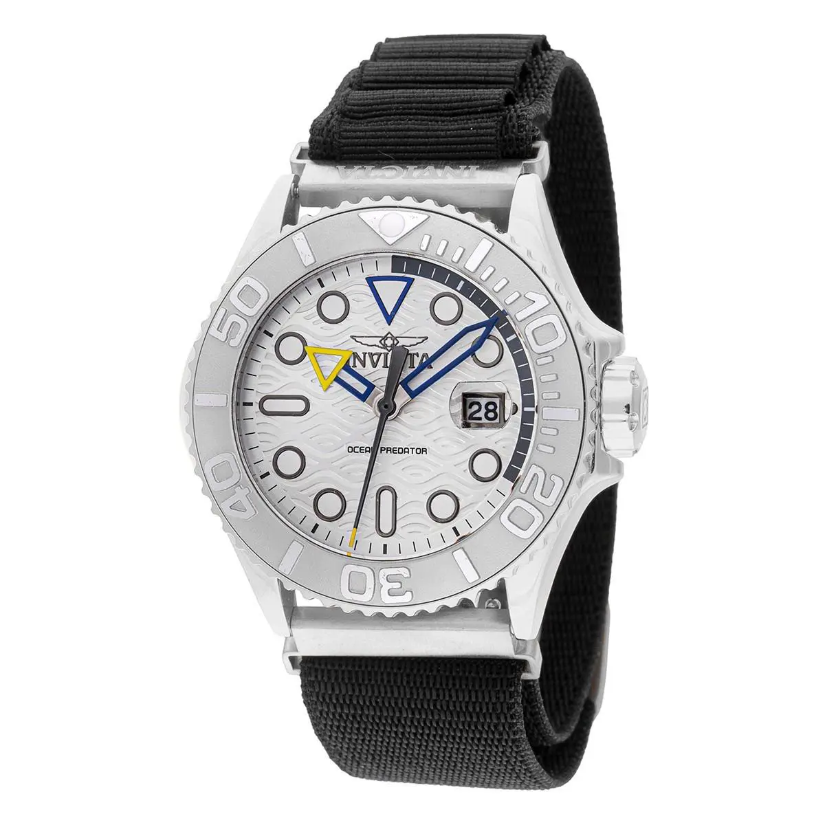 Invicta Ocean Predator with 5 Interchangeable Straps 44mm Men`s Watch 49798