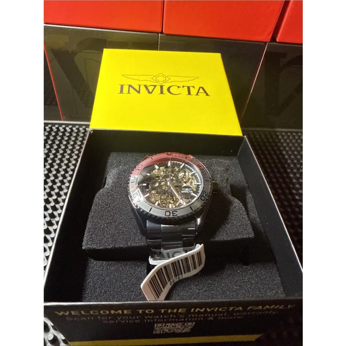 Invicta Objet D Art Automatic 43mm Skeleton Dial 69761