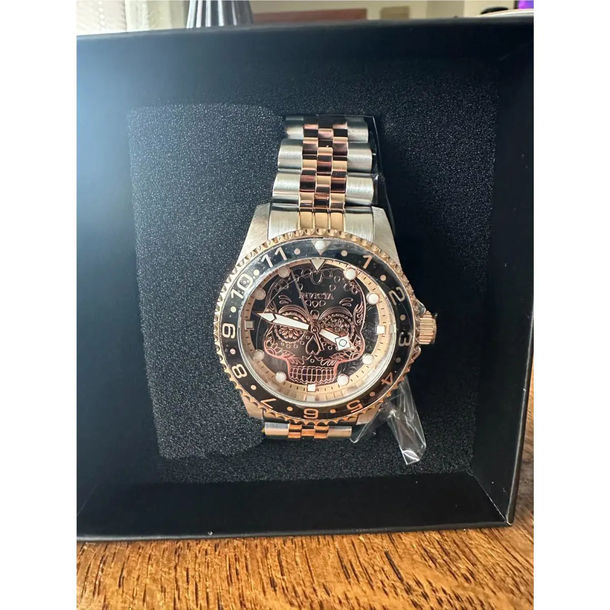 Invicta Pro Diver Dia De Los Muertos Men`s Watch 40mm Two-tone Model 36862