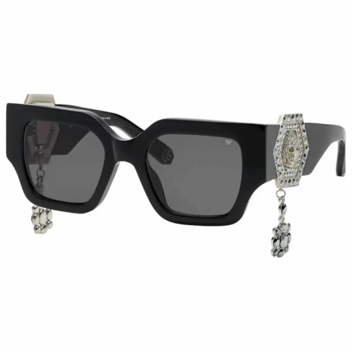 SPP103S Plein Skull Jewel Sunglasses by Philipp Plein