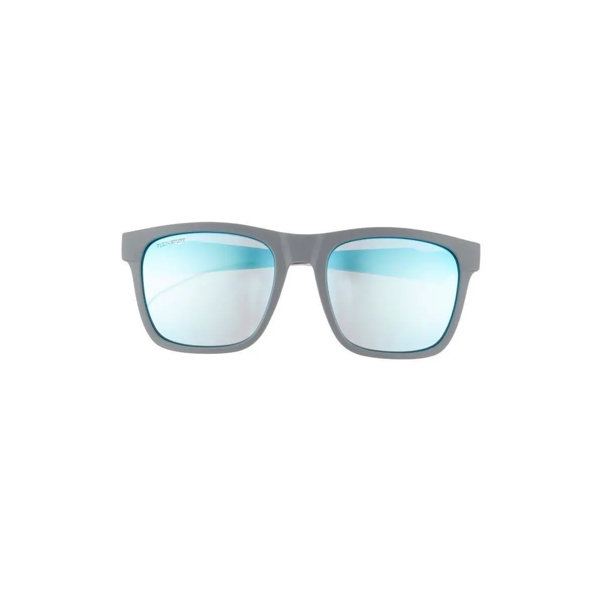 Philipp Plein Men Sport 56mm Square Sunglasses Grey Grey Blue