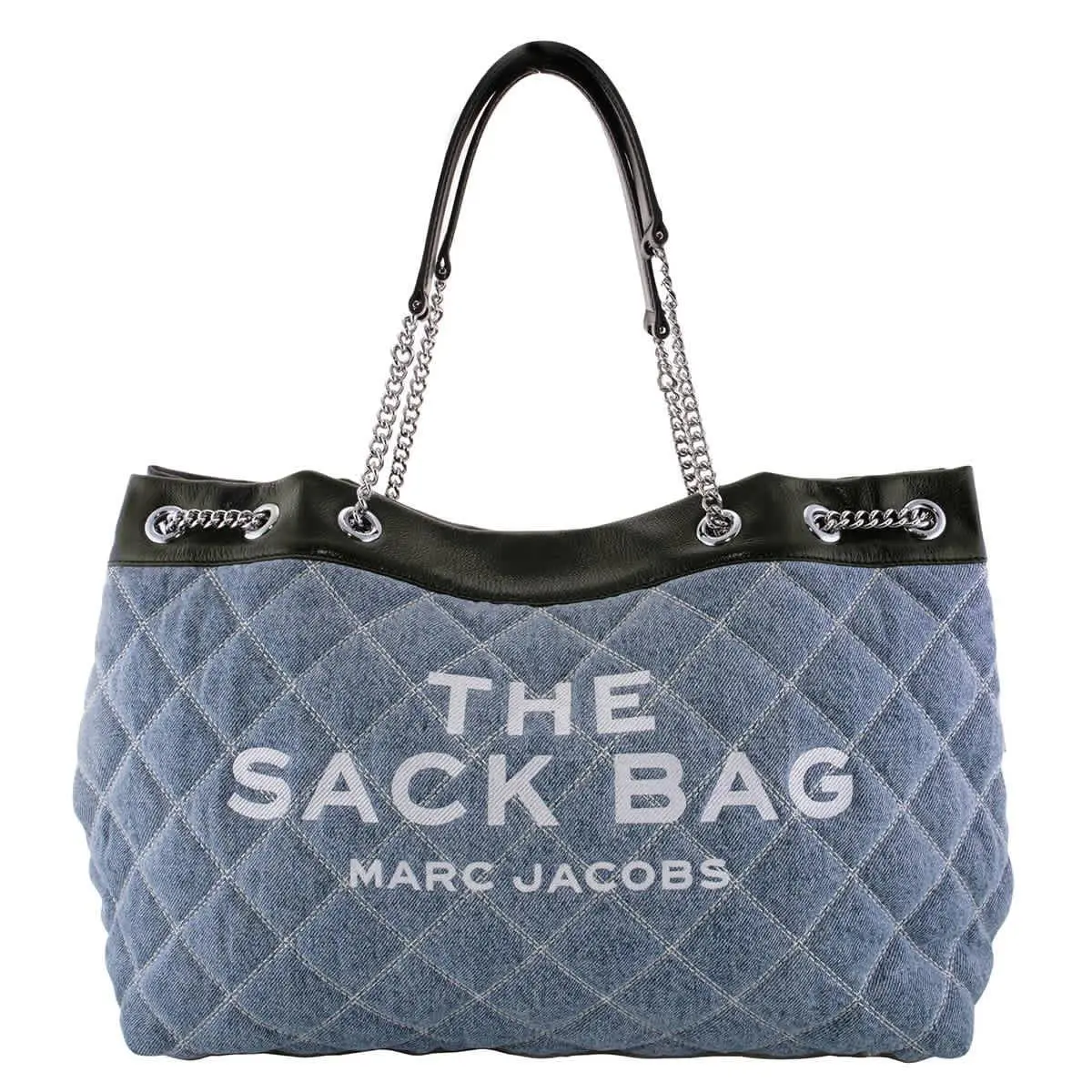 Marc Jacobs The Quilted Denim Chain Sack Bag 2P5HSH033H03-416