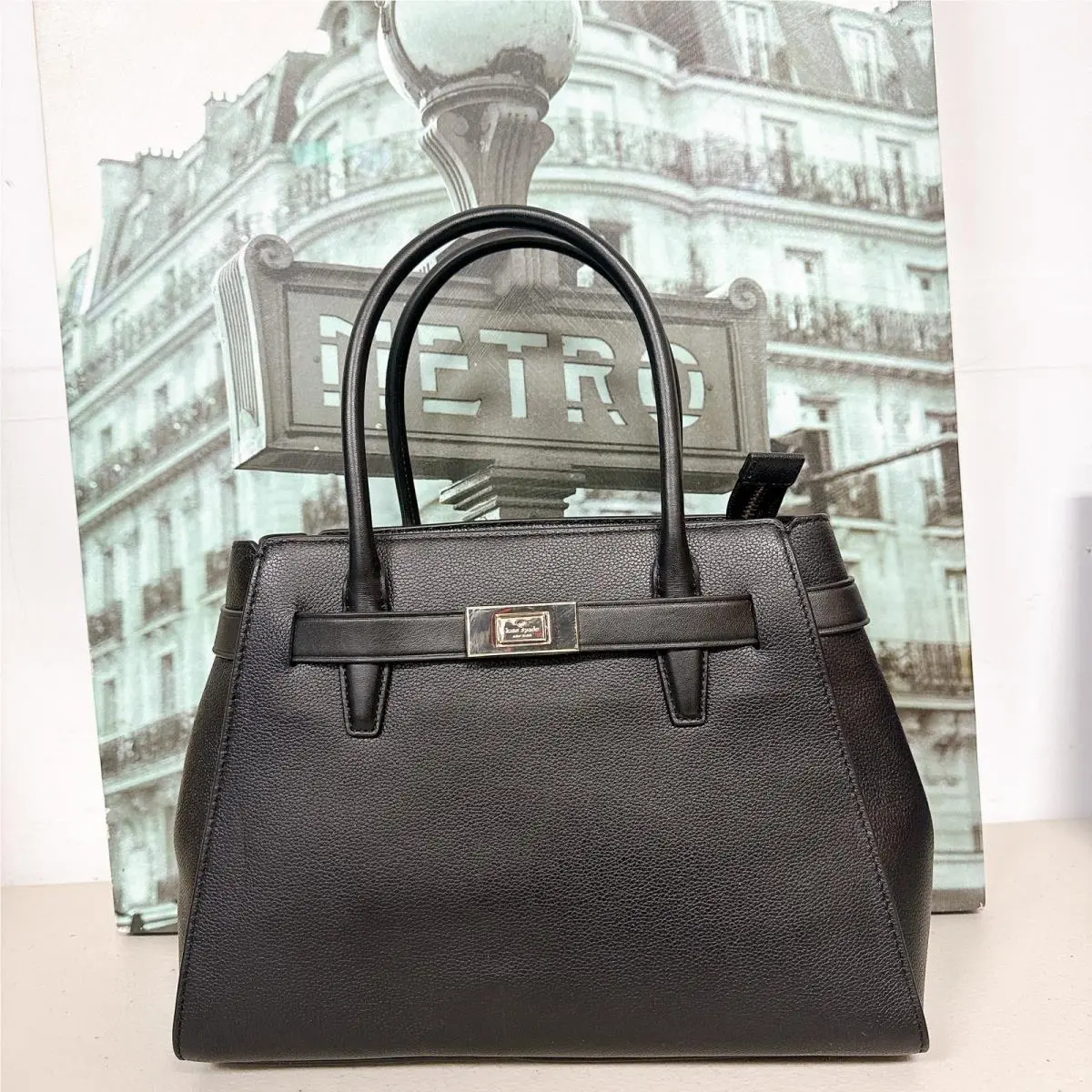 Kate Spade K7349 Lucia Medium Satchel IN Black