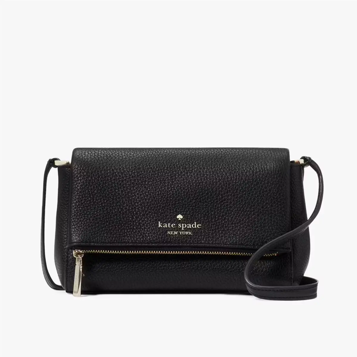 Kate Spade Leila Mini Crossbody Leather Black Small Bag Classic