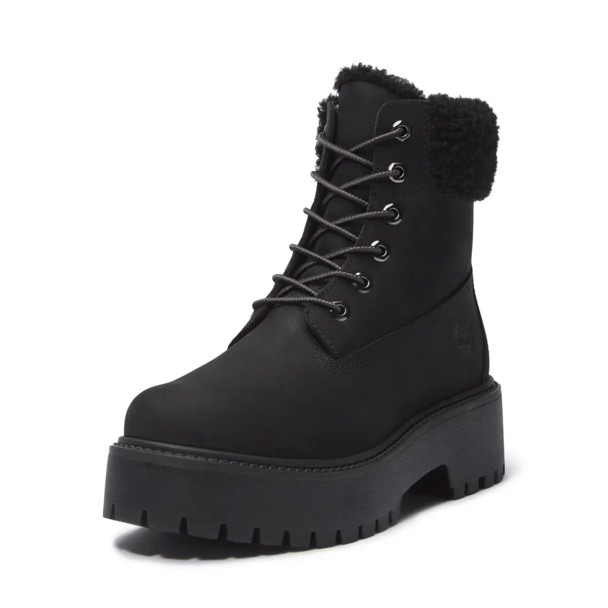 Timberland Women`s Stone Street Mid Warm Lined Waterproof Boot Brown